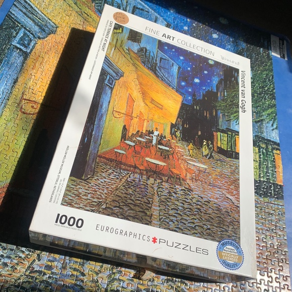 Eurographics  Vincent Van Gogh Coffee in the evening Puzzle 1000 Pieces - Picture 2 of 7